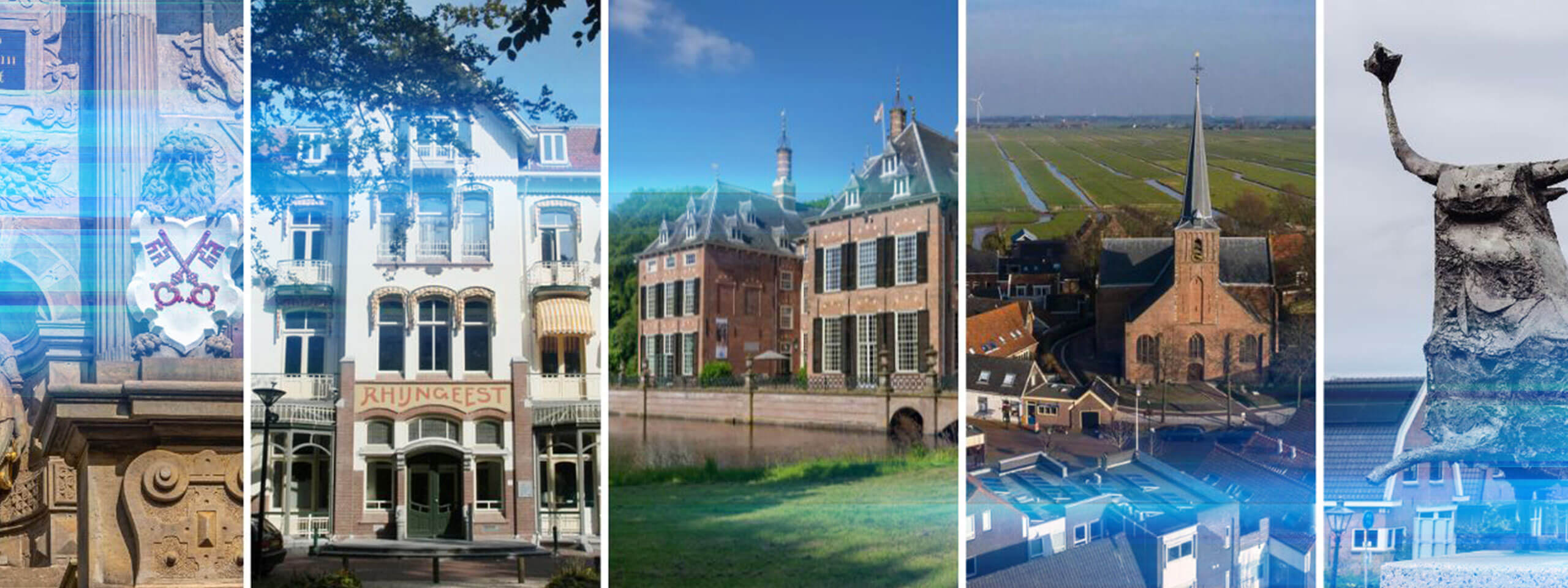 Straatbeeld Leidse Regio